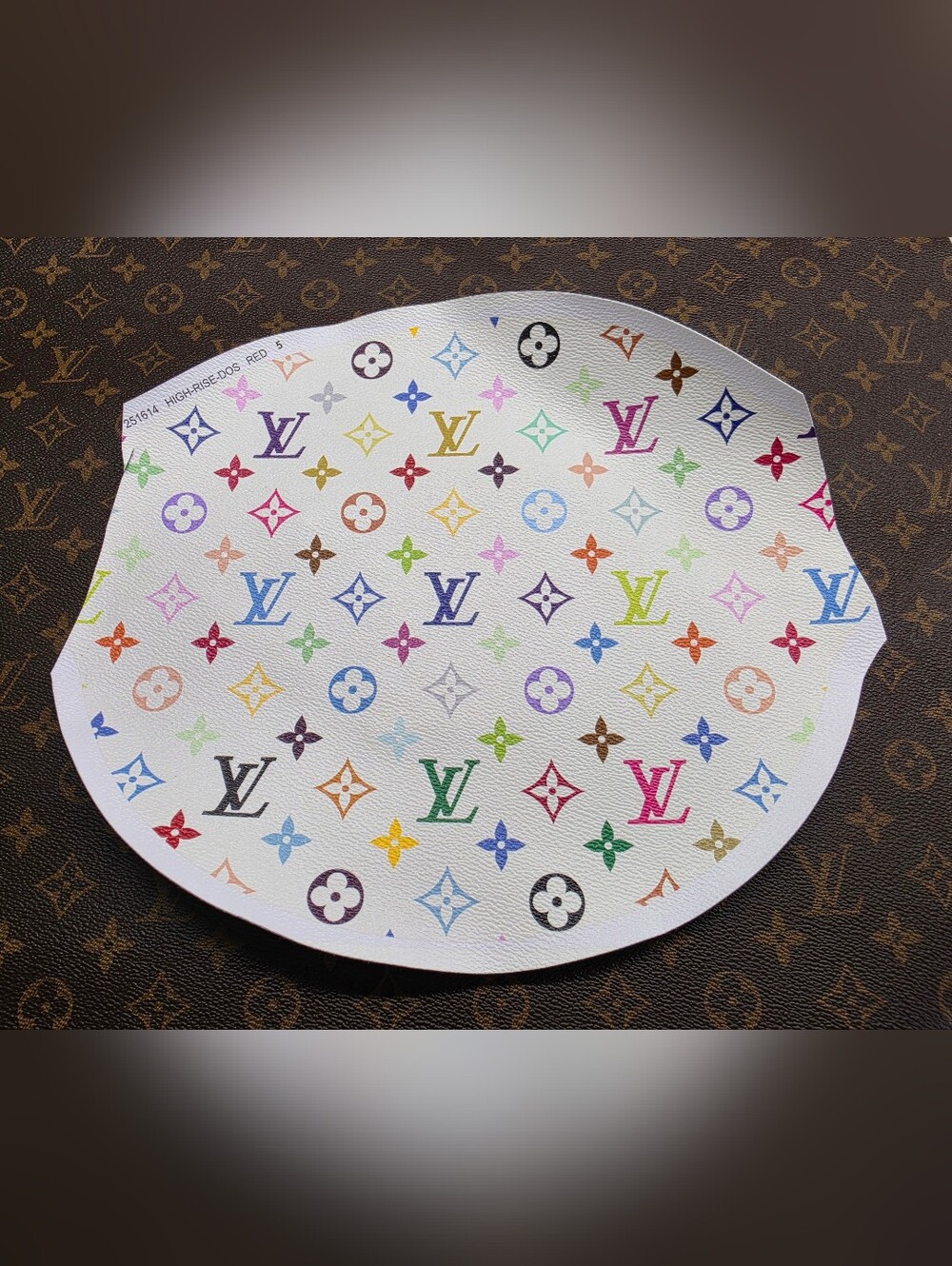 Louis Vuitton murakami fabric colorful floral design for projects...hardware